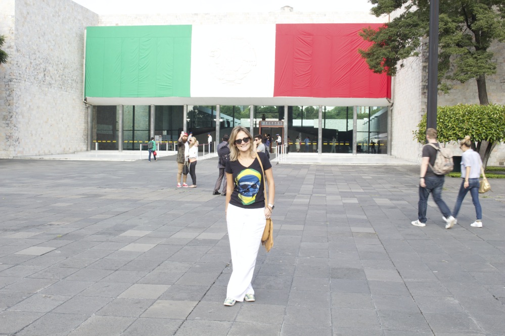 Camila Masullo em sua viagem ao México