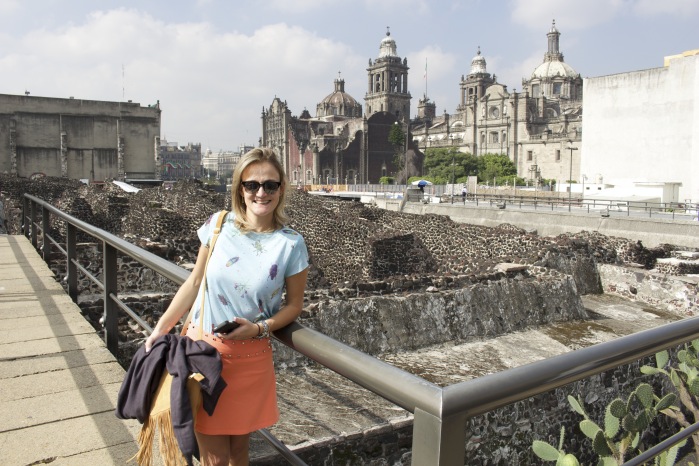 Templo Mayor - Viagem ao México.