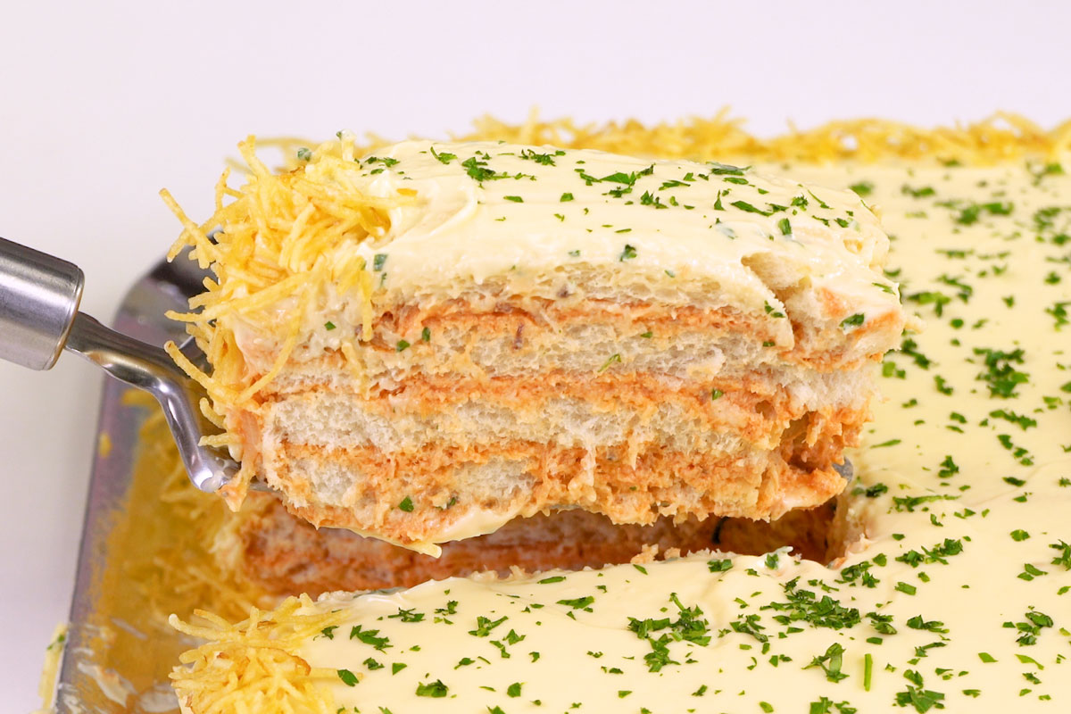 Fácil e fofinho: bolo salgado de sardinha - Espaço Gourmet